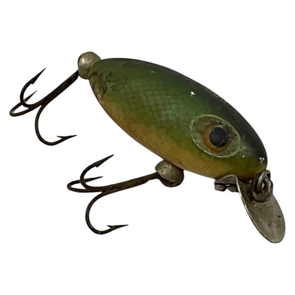 Vintage Fred Arbogast Spin Hula Dancer Fishing Lure Crankbait - Picture 3 of 6